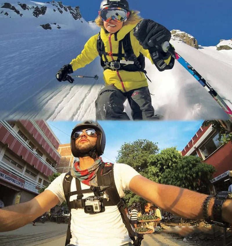 ChestView Pro – Verstelbare Actiecamera & Smartphone Borsthouder